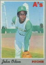 1970 Topps Baseball Cards      055      John Odom